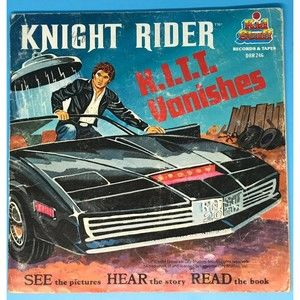 Rare 1984 Knight Rider K.I.T.T. Vanishes, Kid Stuff. No Tape.